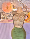 Blusa de pedrería