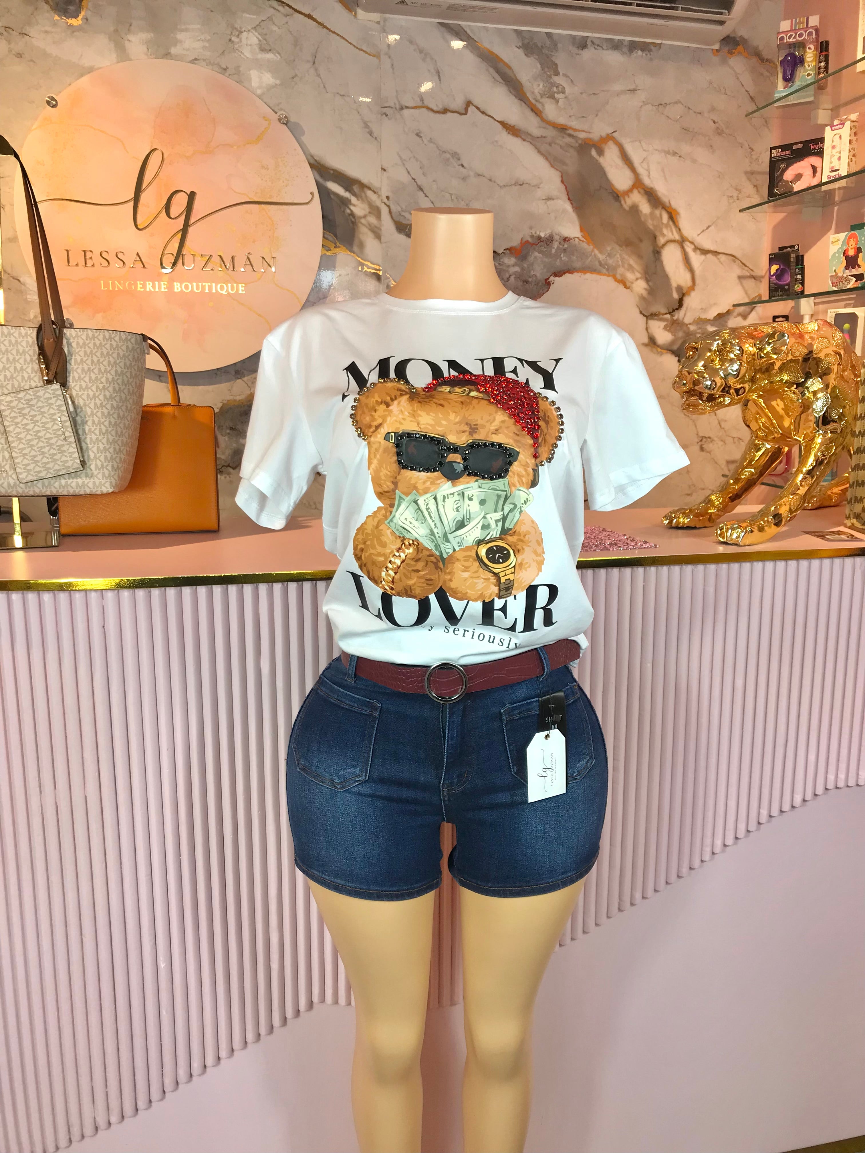Short de Mezclilla con Cinto