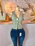 Blusas con Conchas Doradas