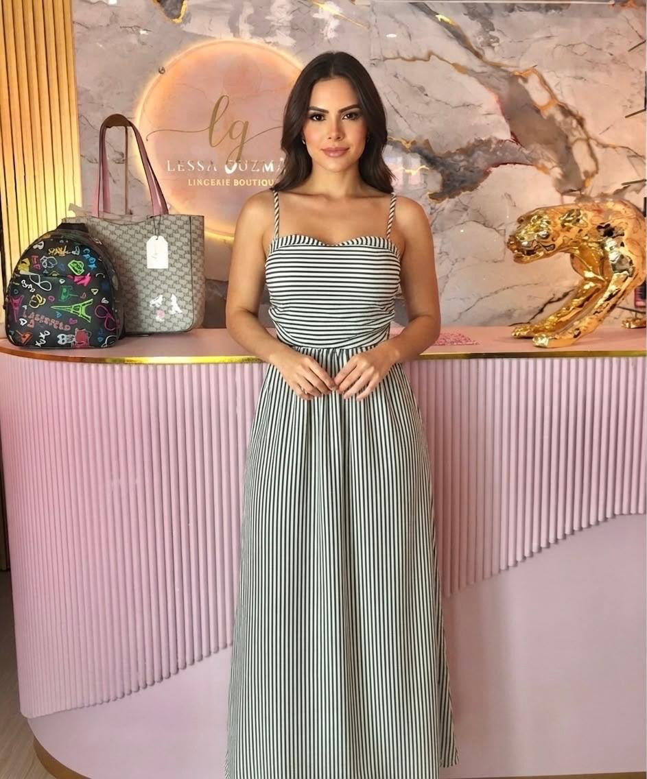 Vestido de rayas