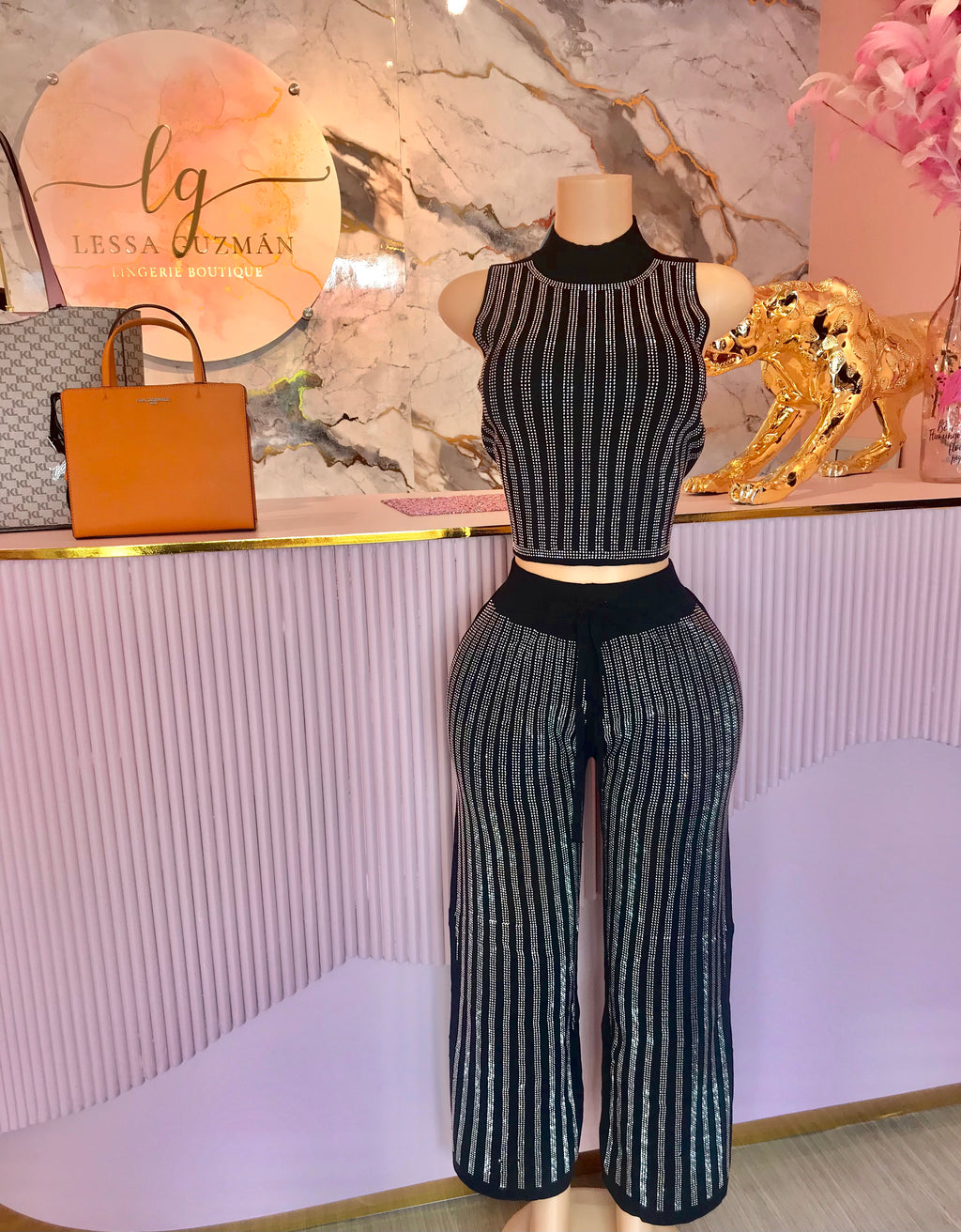 Conjunto con Brillos