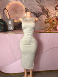 Vestido Beige