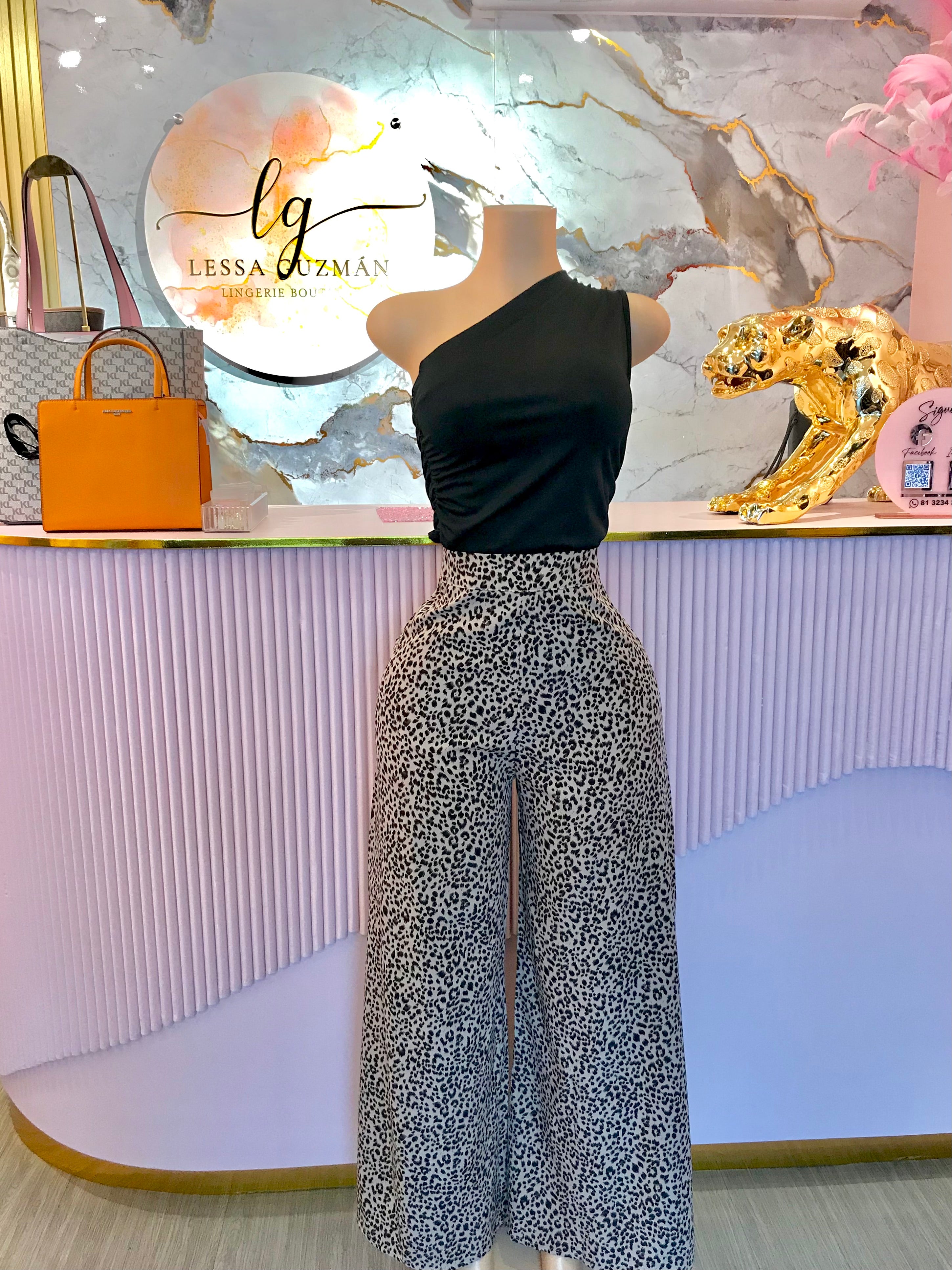 Pantalón animal print