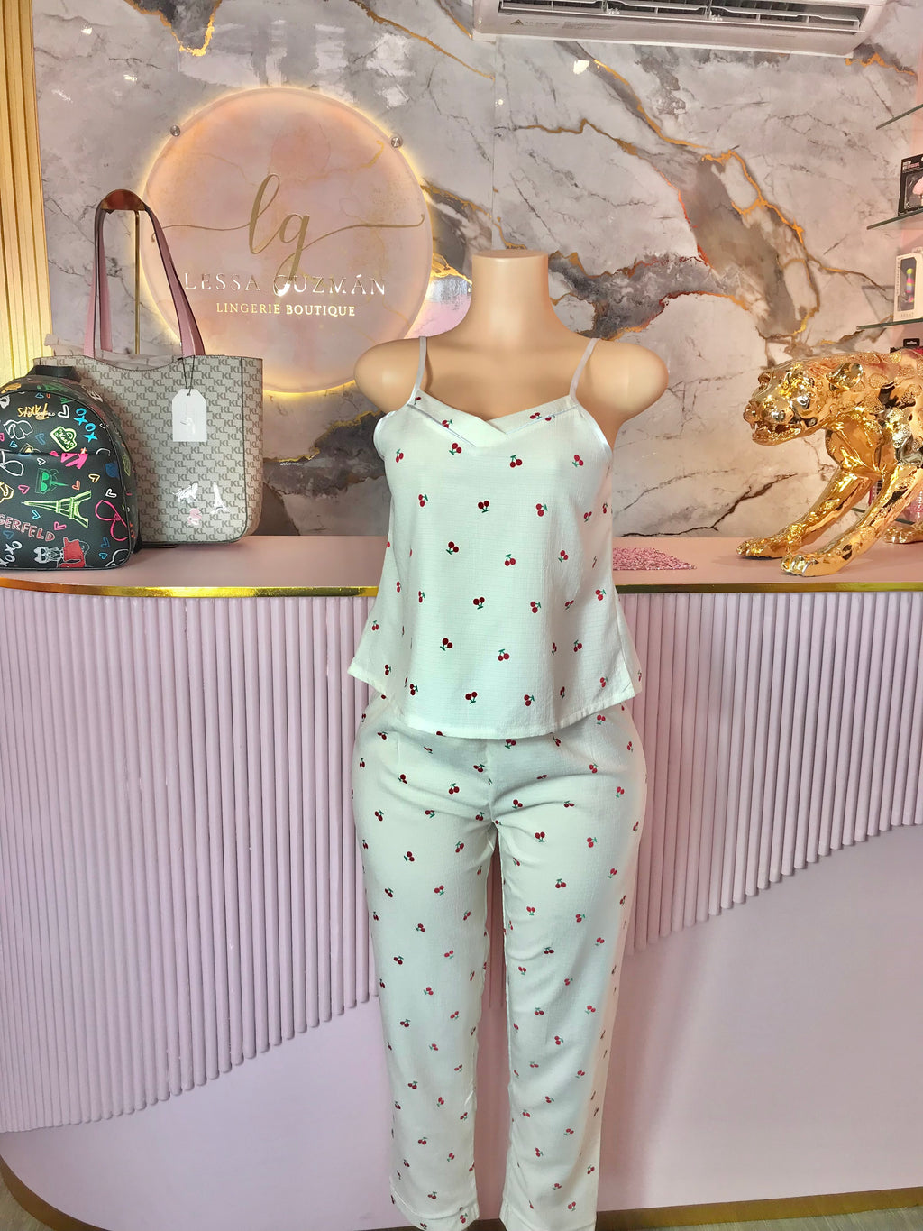 Pijama Cerezas de Pantalón 🍒