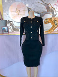 Conjunto Falda Blusa y Suéter