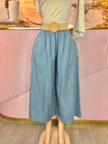 Pantalones con cinto