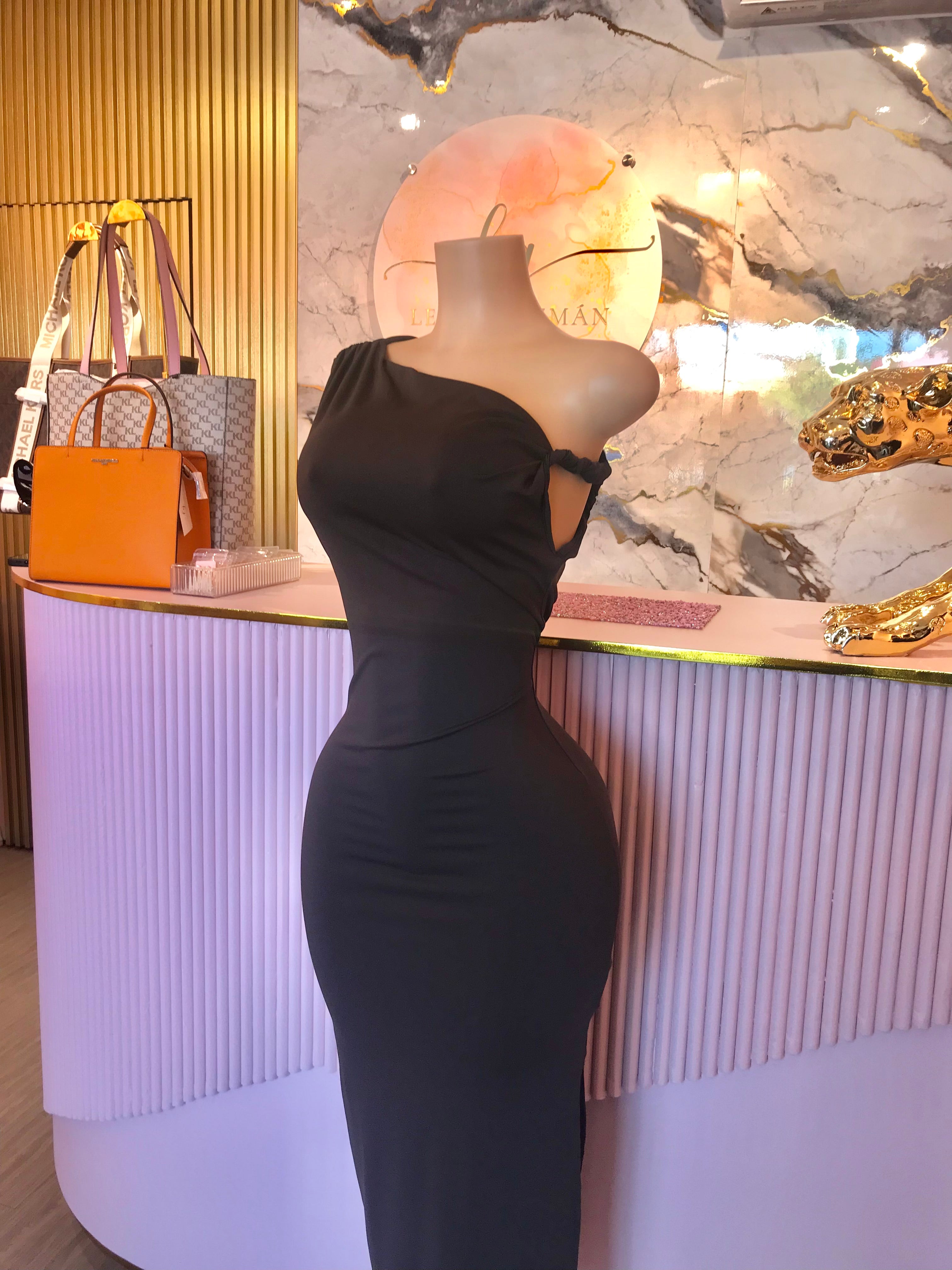 Vestido café