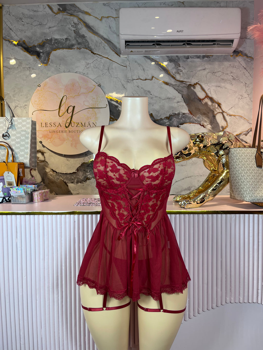 Lencería tipo vestido