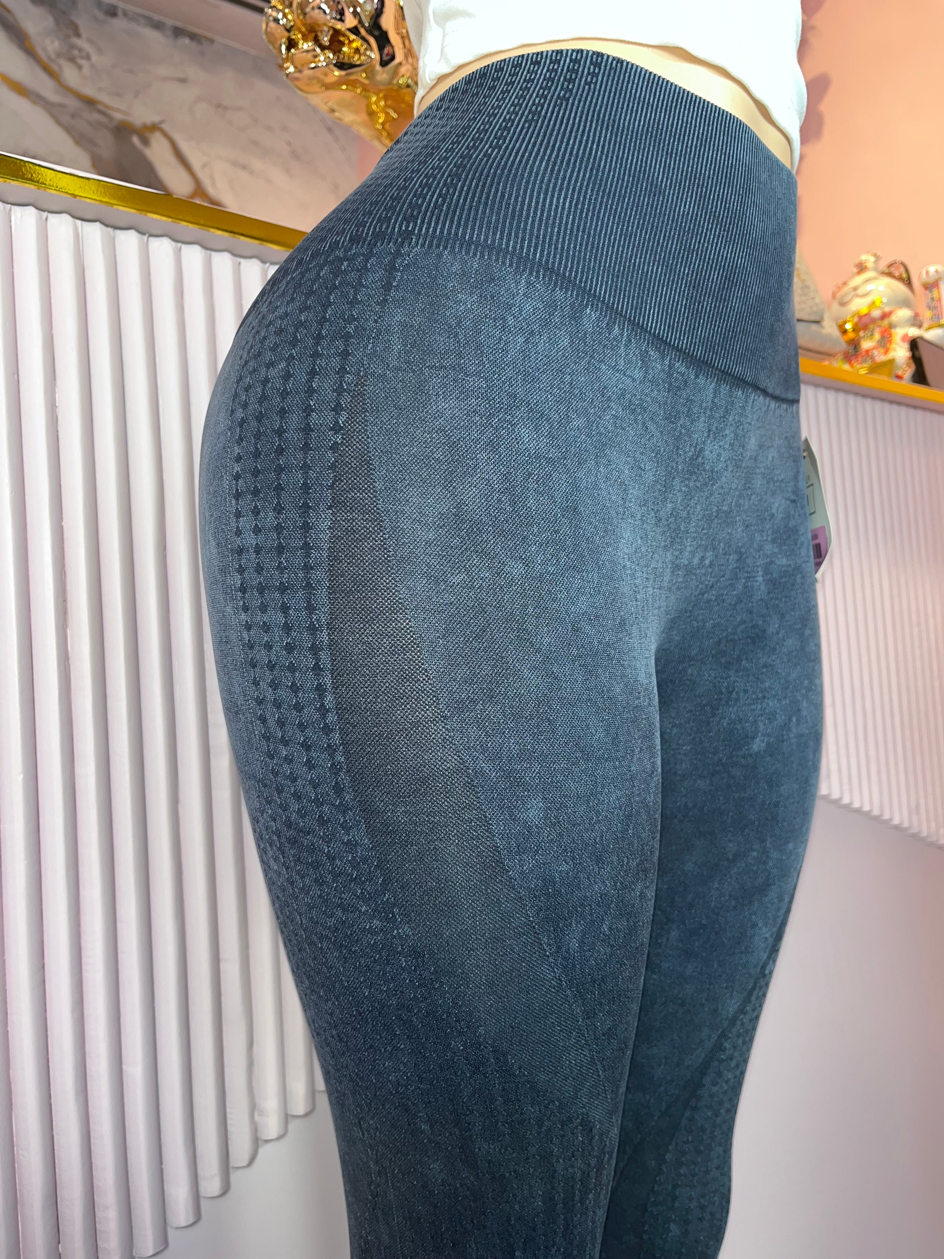 Leggins gris oscuro