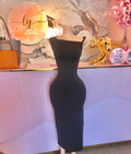 Vestido café
