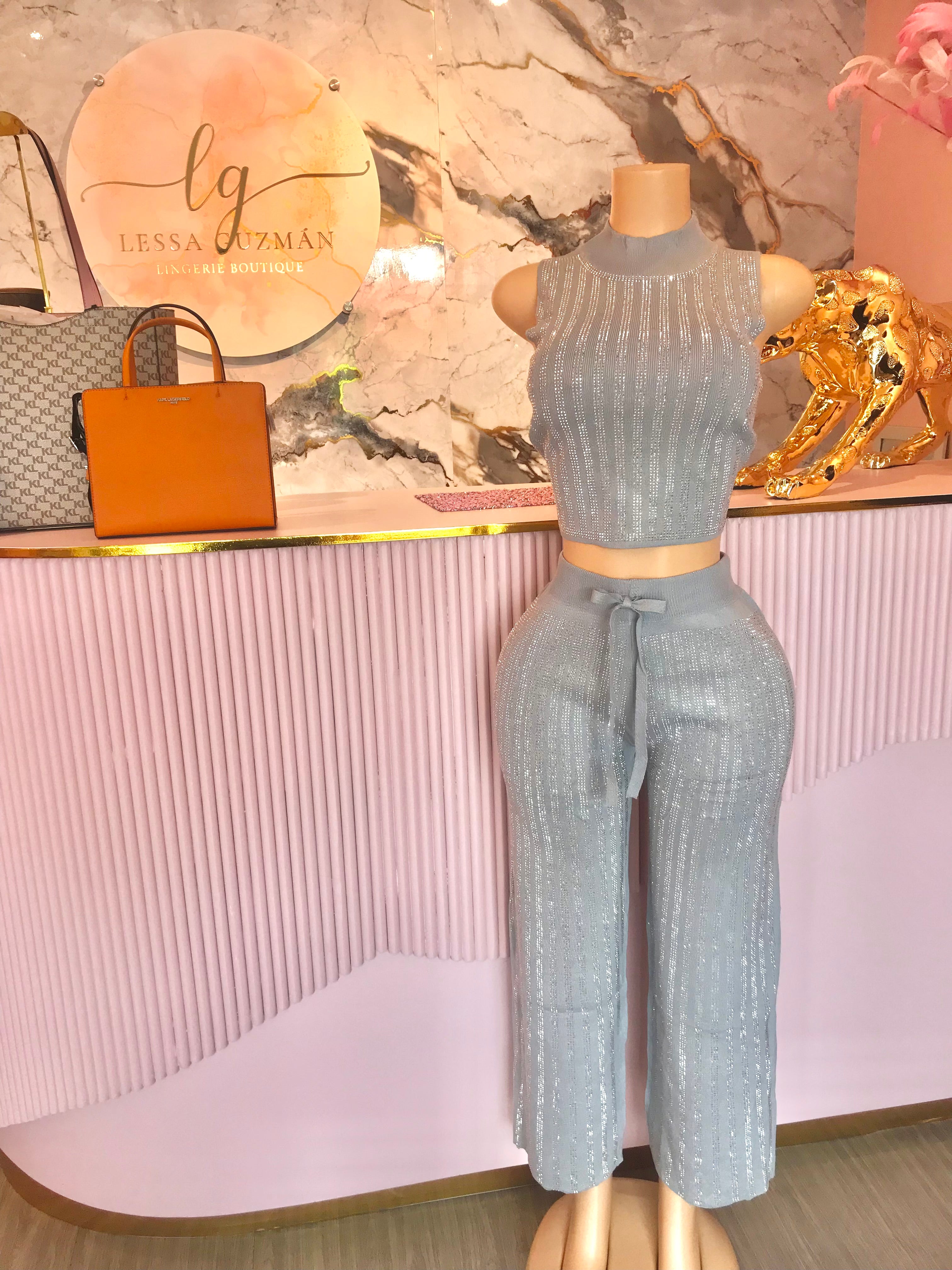 Conjunto con Brillos