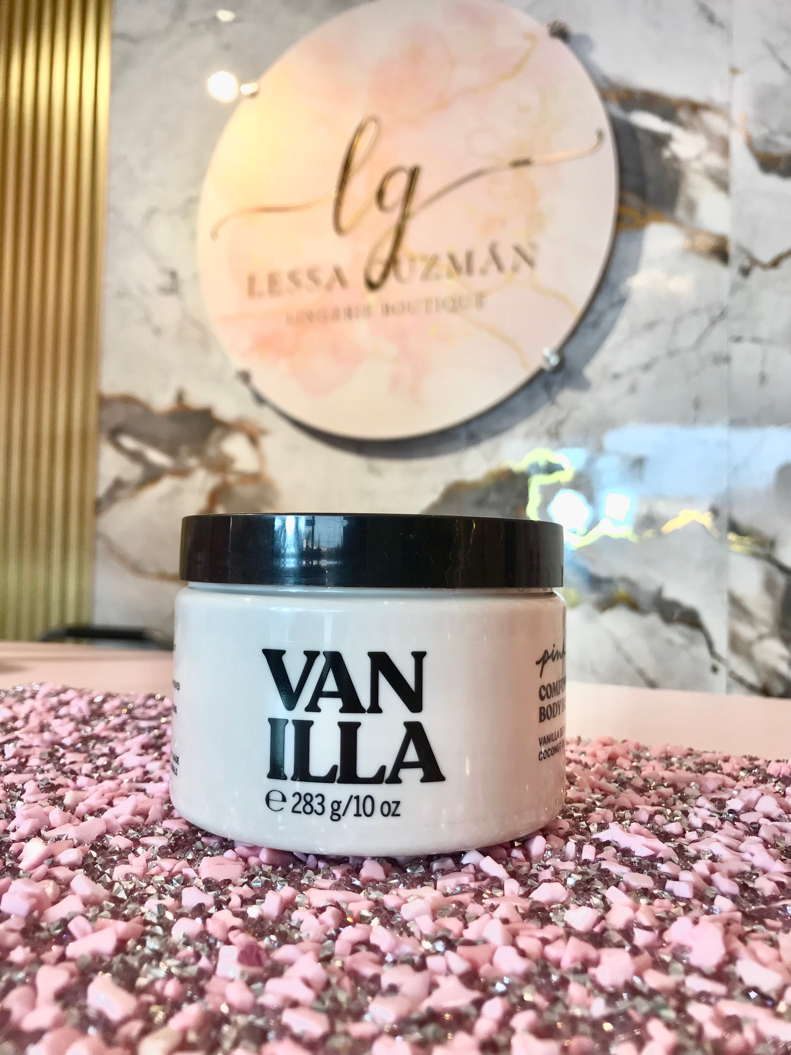Comforting Body Scrub Vanilla PINK