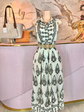 Vestido con cinto