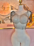 Blusa de pedrería
