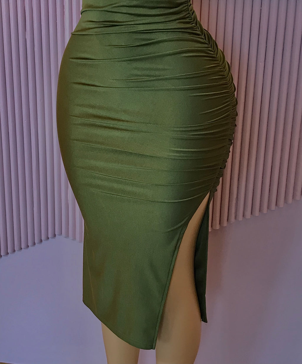Falda verde
