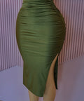 Falda verde