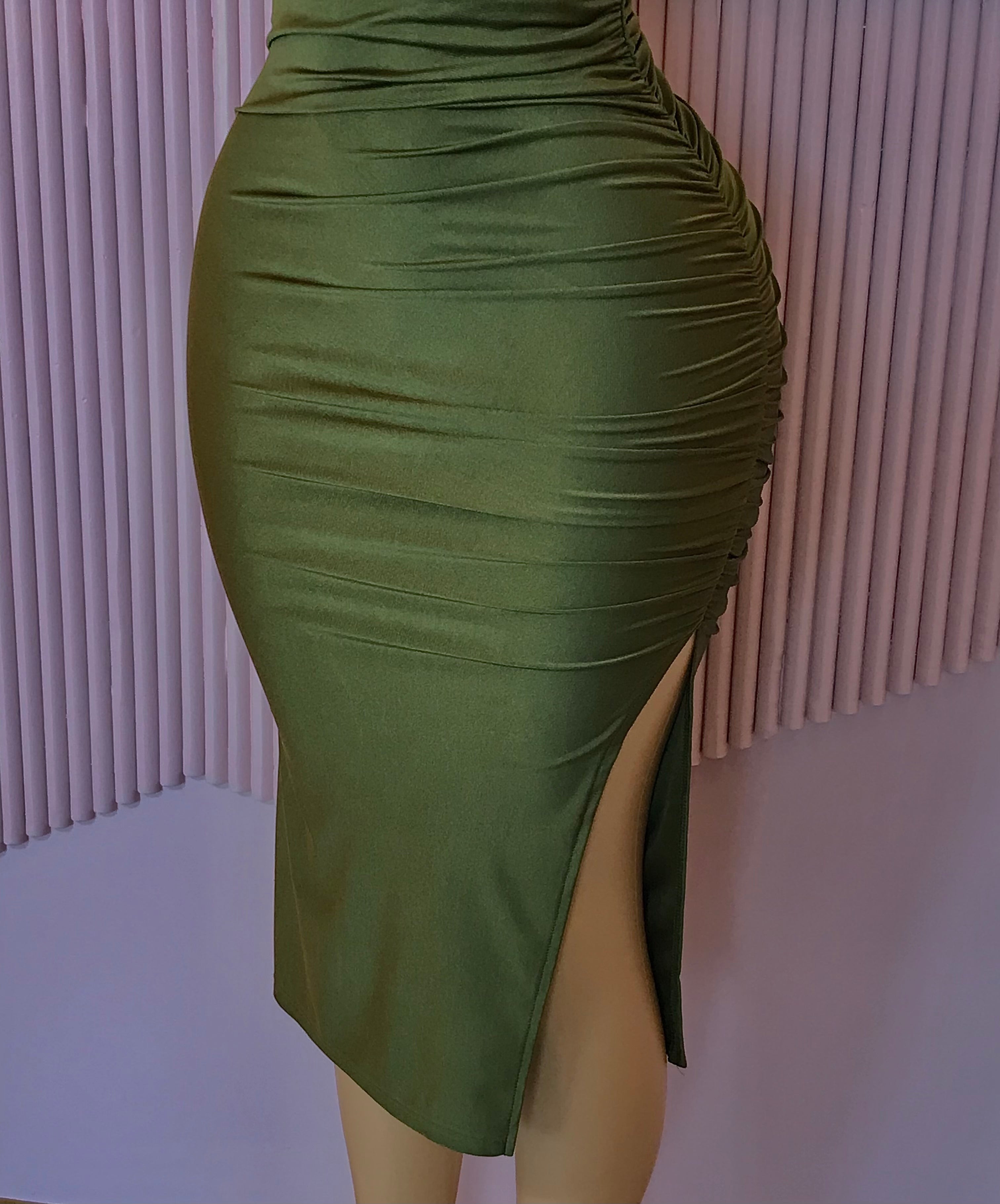 Falda verde