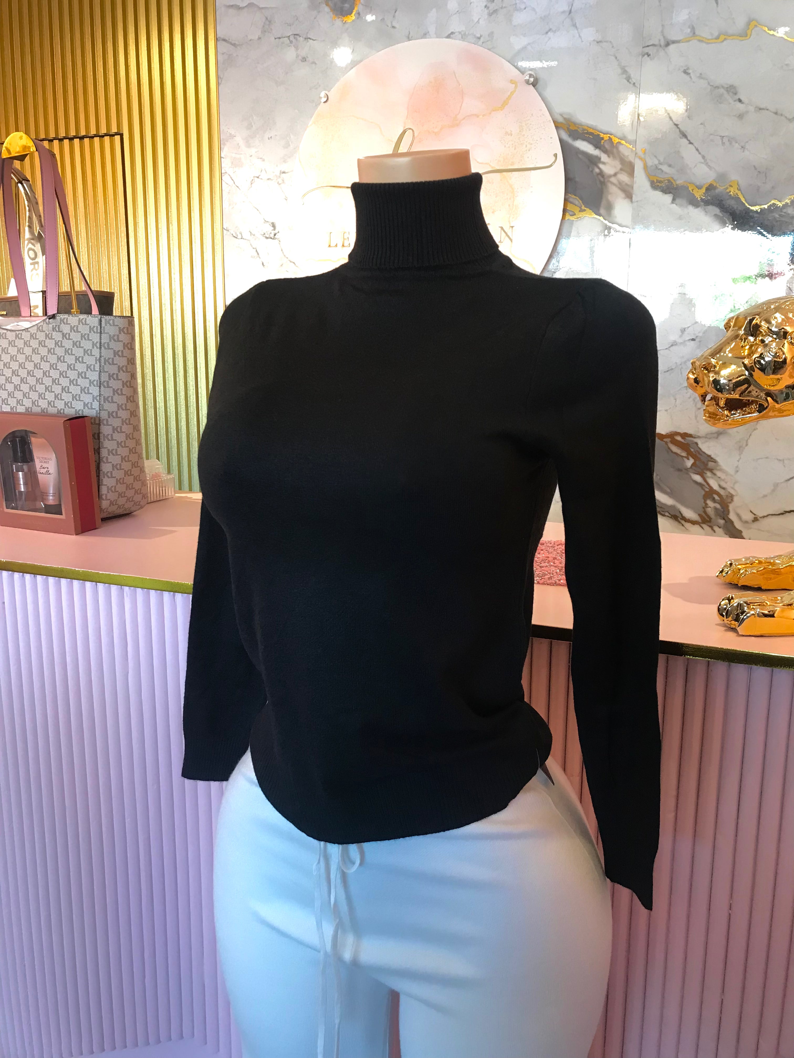 Suéter de cuello