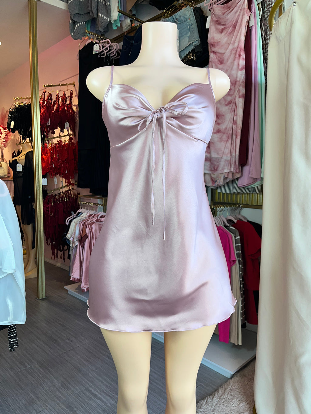 Pijama rosa camisón